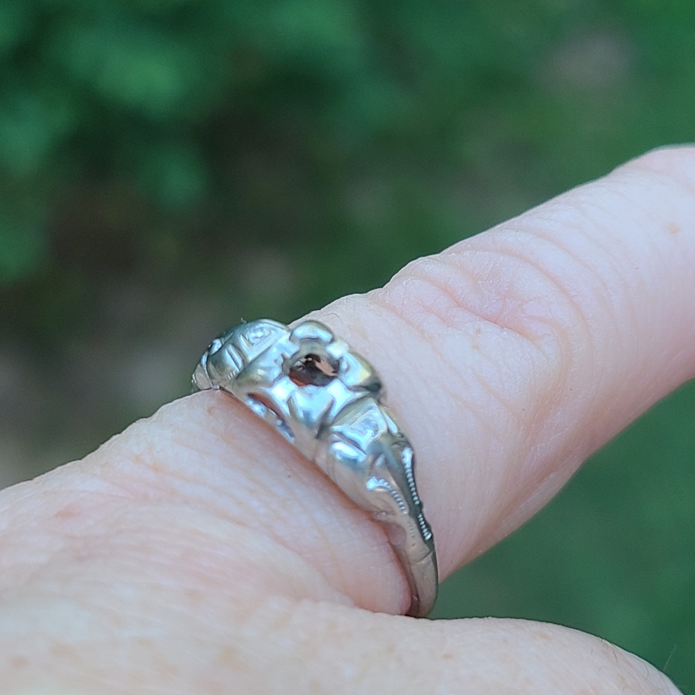 ❤️ SOLD!! 14k Gold Engagement Ring - Picture 2 of 6